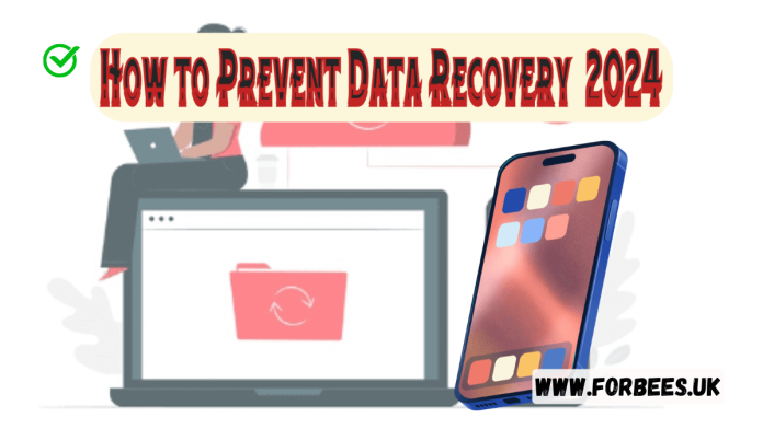 Secure data wipe to prevent recovery after factory reset on mobile devices.