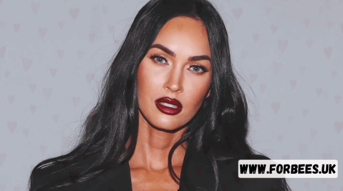 Megan Fox at a 2024 red carpet event, showcasing her timeless beauty and presence in Hollywood.