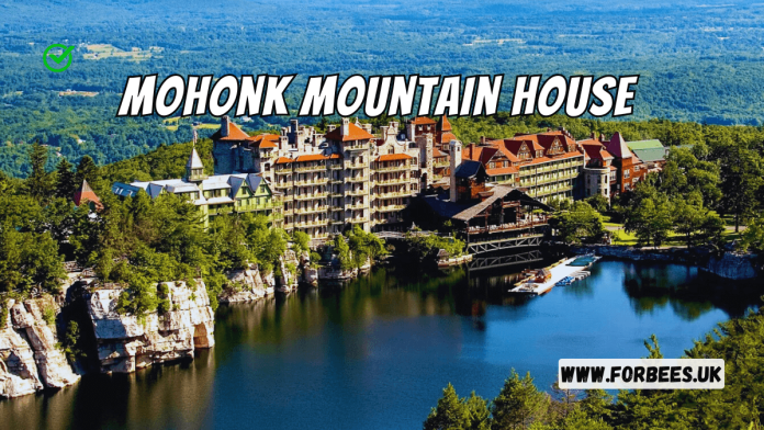 Mohonk Mountain House resort with stunning views of New Paltz, New York.